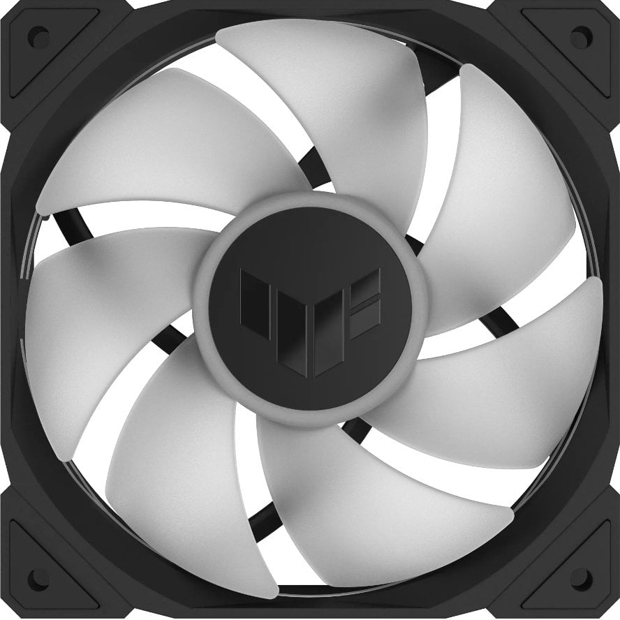 Кулер корпусний ASUS TUF Gaming TR120 ARGB Triple Pack Black (90DA0090-B09020) Діаметр вентиляторав, мм 120