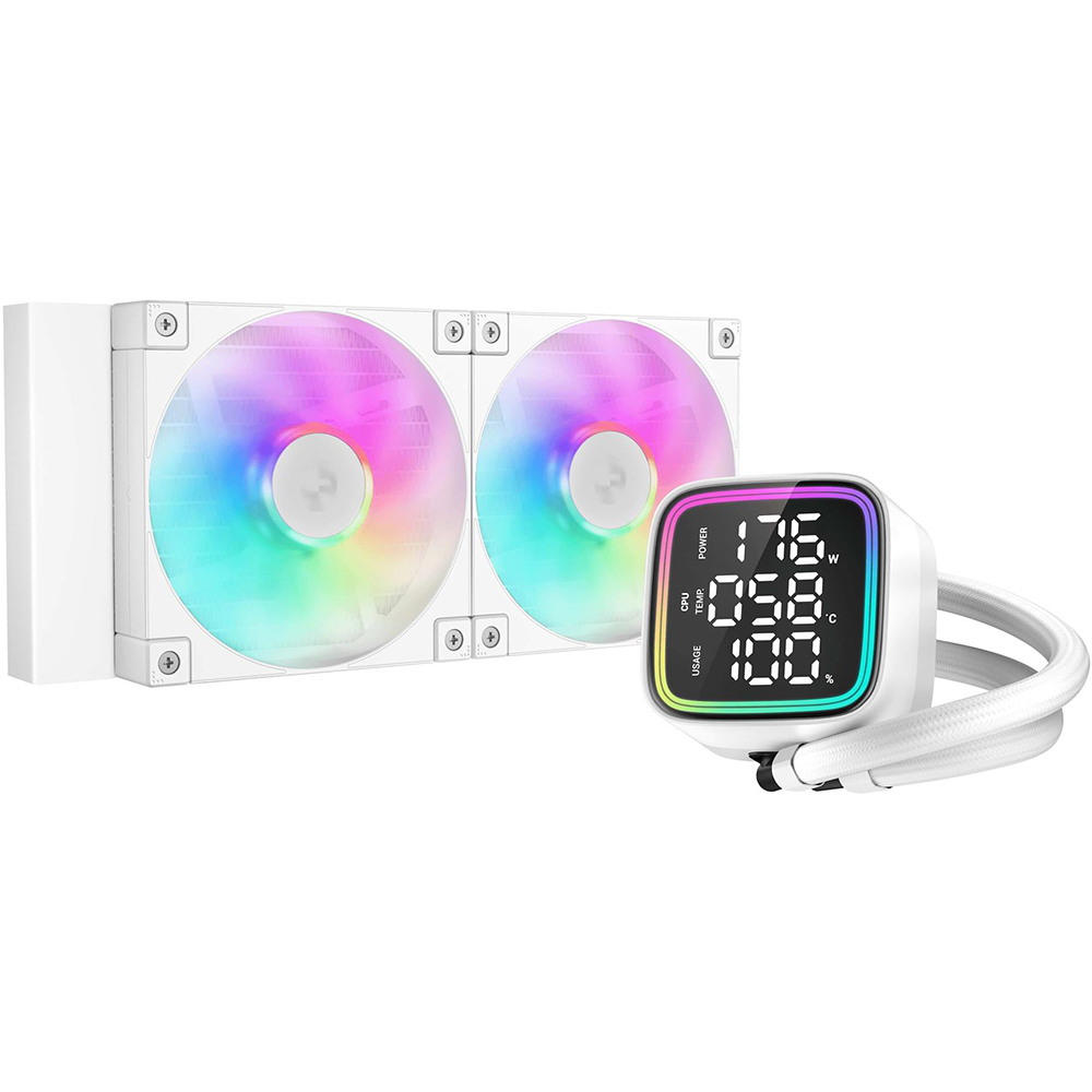 Система водяного охолодження DEEPCOOL LD240 White (R-LD240-WHDMMN-G-1) Система водяного охолодження DEEPCOOL LD240 White (R-LD240-WHDMMN-G-1)