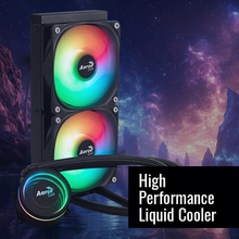 Система водяного охлаждения AEROCOOL Oasis L240 Black (ACLA-OA24117.11)