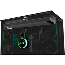 Система водяного охлаждения LIAN LI HydroShift II LCD-C 360 FANLESS Black (G89.GHS2LCD36B.00)