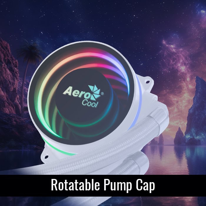 В интернет магазине Система водяного охлаждения AEROCOOL Oasis L360 White (ACLA-OA36117.21)
