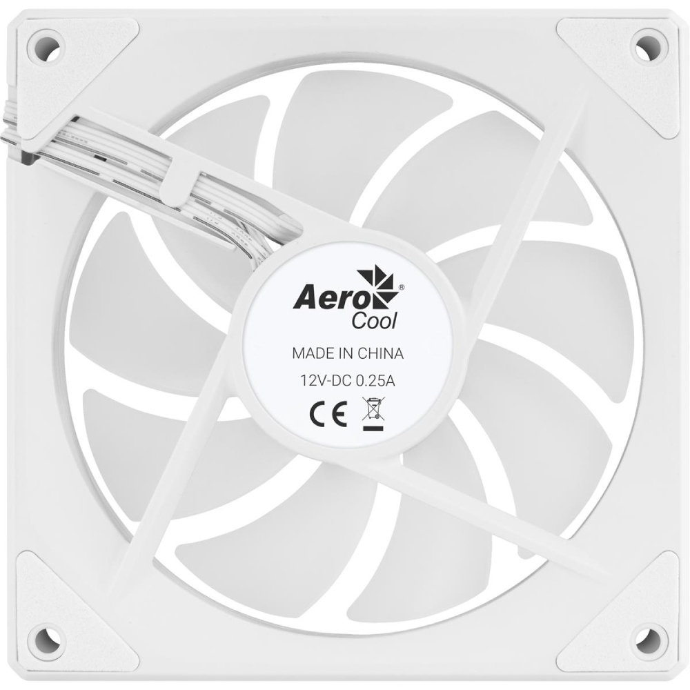 Кулер корпусный AEROCOOL Phantom M-3 White (ACF3-MR11217.21) Подшипник гидравлический