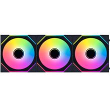 Набор кулеров корпусных LIAN LI Uni Fan SL-INF WIRELESS 120-3 Black (G99.12SLIN1W3B.00)