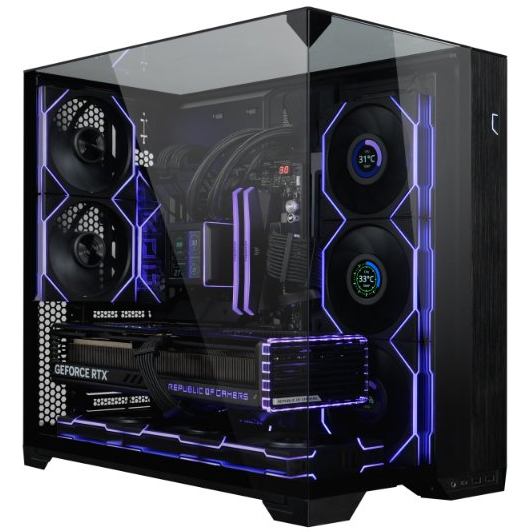 Зовнішній вигляд Набір корпусних кулерів LIAN LI Uni Fan TL WIRELESS 120-3 Black (G99.12TL1W3B.00)
