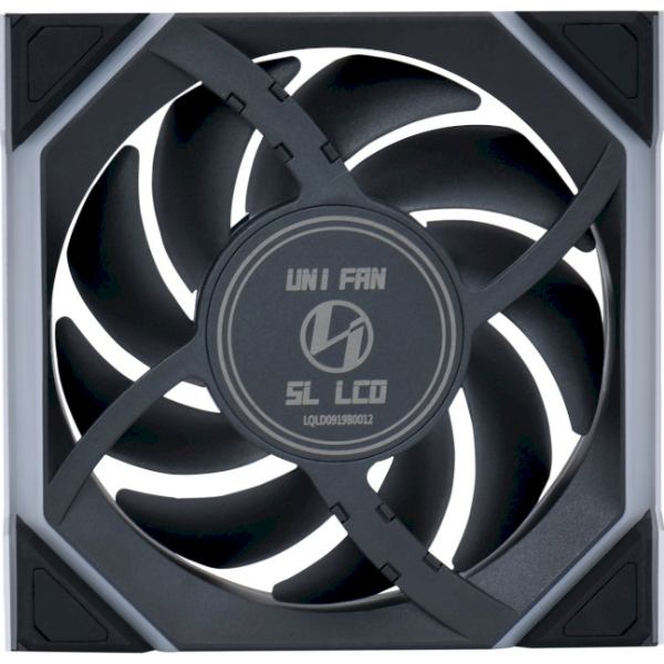 Кулер корпусний LIAN LI Uni Fan SL WIRELESS LCD Reverse 120-1 Black (G99.12RSLLCD1W1B.00) Конструкція системи охолодження кулер