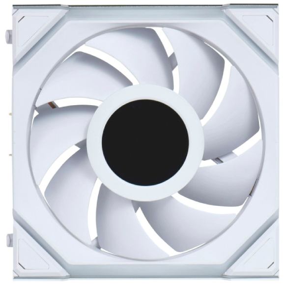 Кулер корпусный LIAN LI Uni Fan SL WIRELESS LCD Reverse 120-1 White (G99.12RSLLCD1W1W.00) Подшипник гидродинамический