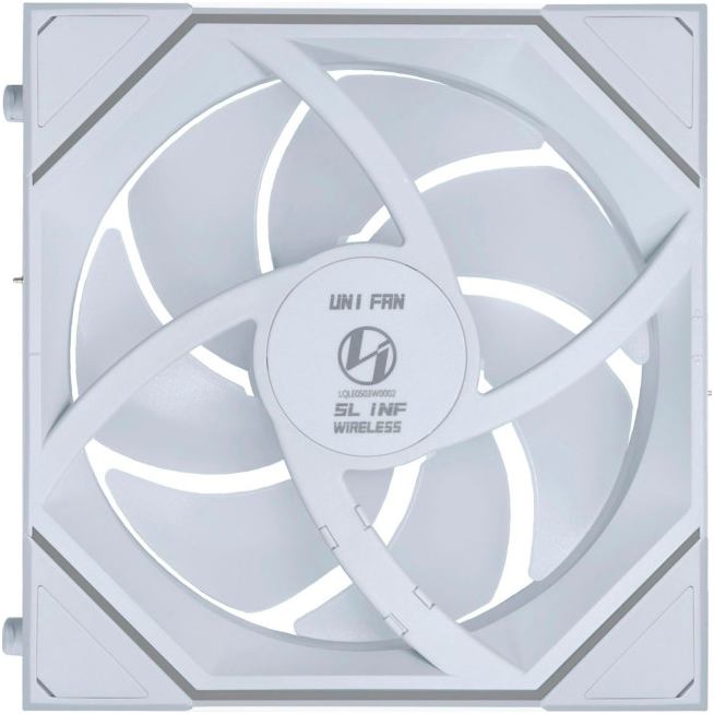 Кулер корпусний LIAN LI Uni Fan SL-INF WIRELESS Reverse 120-1 White (G99.12RSLIN1W1W.00) Діаметр вентиляторав, мм 120