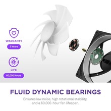 Набор кулеров корпусных NZXT F420 RGB Black (RF-U42HF-B1)