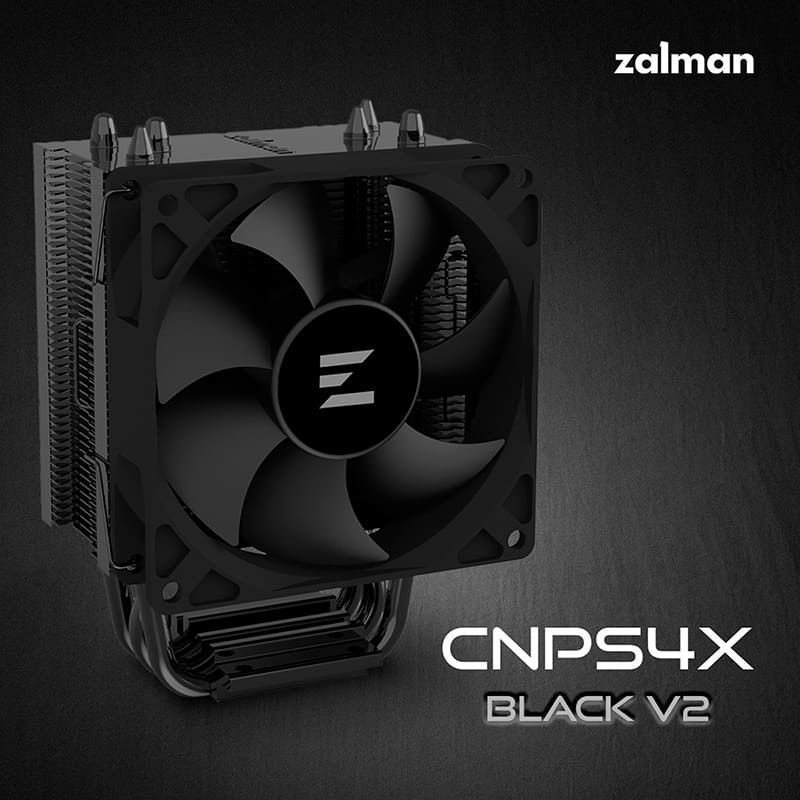 В Украине Кулер процессорный ZALMAN CNPS4X Black V2 (CNPS4XBLACKV2)