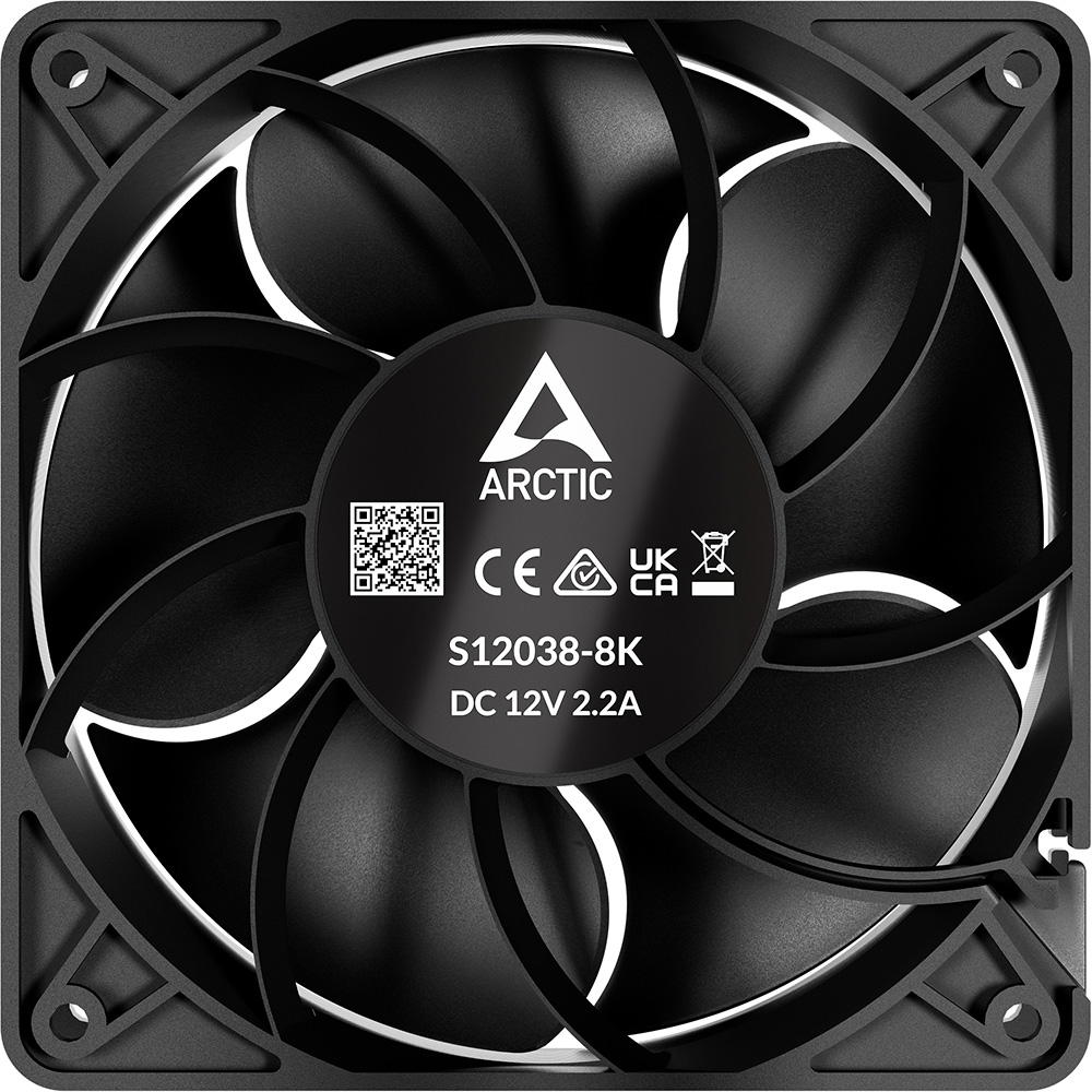 Внешний вид Набор кулеров корпусных ARCTIC S12038-8K (ACFAN00302A)