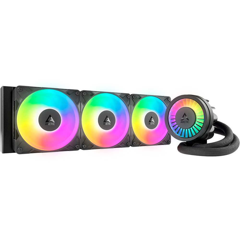 Система водяного охолодження ARCTIC Liquid Freezer III Pro 360 A-RGB Black (ACFRE00184A) Система водяного охолодження ARCTIC Liquid Freezer III Pro 360 A-RGB Black (ACFRE00184A)