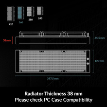 Система водяного охолодження ARCTIC Liquid Freezer III Pro 360 A-RGB Black (ACFRE00184A)