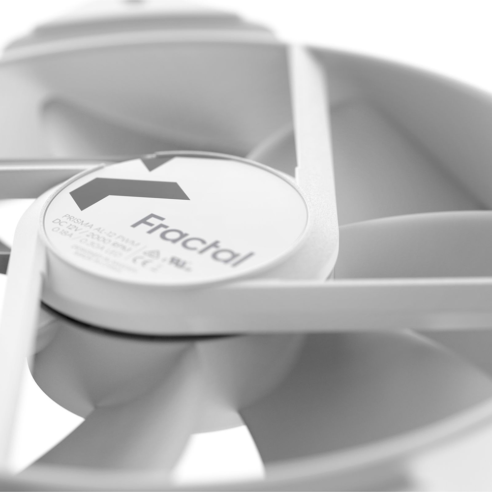 Внешний вид Кулер корпусный FRACTAL DESIGN Prisma AL-12 PWM White (FD-FAN-PRI-AL12-PWM-WT)