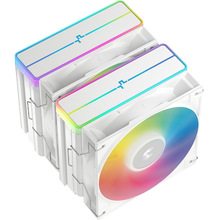 Кулер процессорный DEEPCOOL AG620 WH ARGB V2 (R-AG620-WHAMMN-GJD)