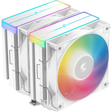 Кулер процессорный DEEPCOOL AG620 WH ARGB V2 (R-AG620-WHAMMN-GJD)