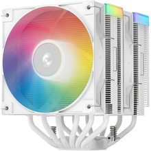 Кулер процессорный DEEPCOOL AG620 WH ARGB V2 (R-AG620-WHAMMN-GJD)