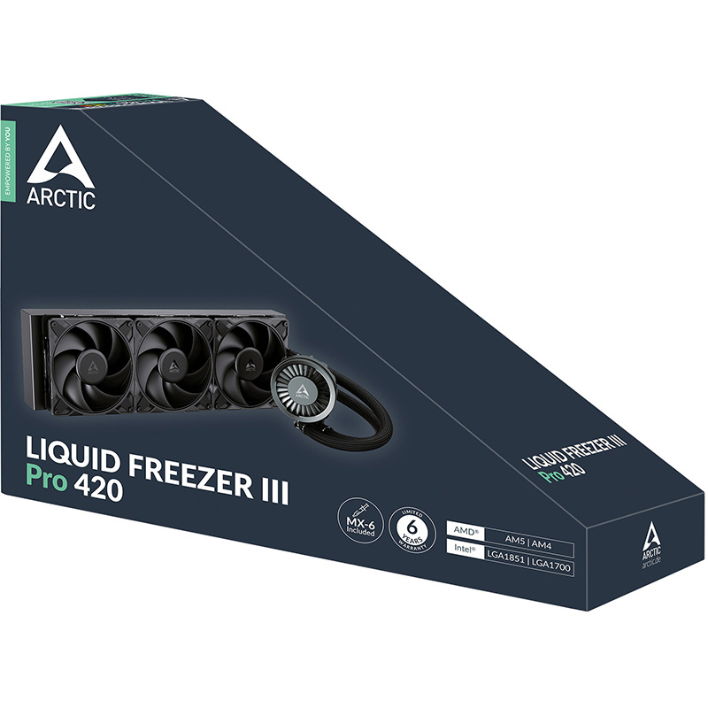 Система водяного охлаждения ARCTIC Liquid Freezer III Pro 420 (ACFRE00181A) Для сокета 1851
