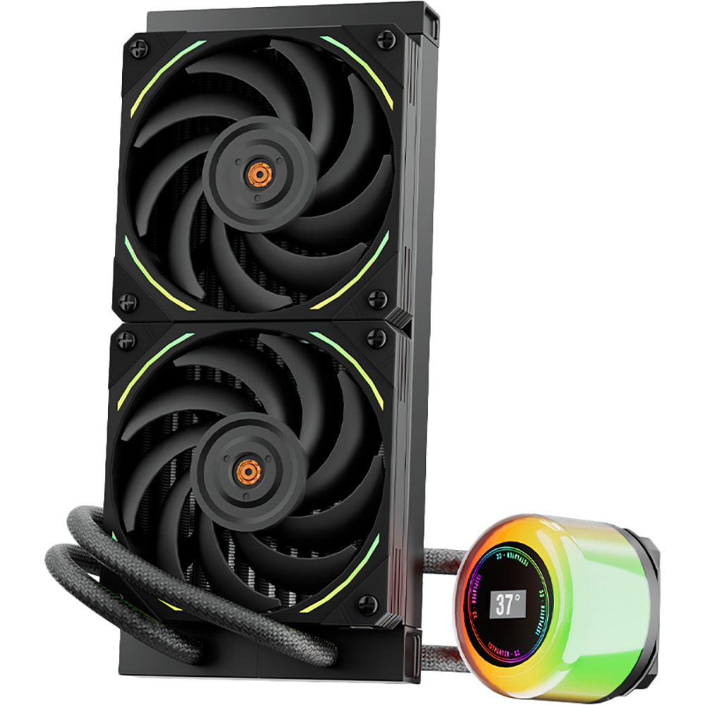 Система водяного охолодження 1STPLAYER CC-240 Black (CC-240-BK) Для сокета 1366