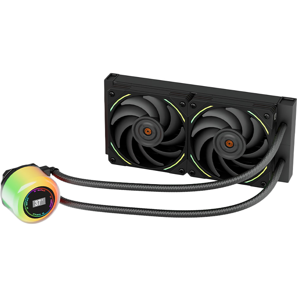 Система водяного охолодження 1STPLAYER CC-240 Black (CC-240-BK) Призначення для процесора