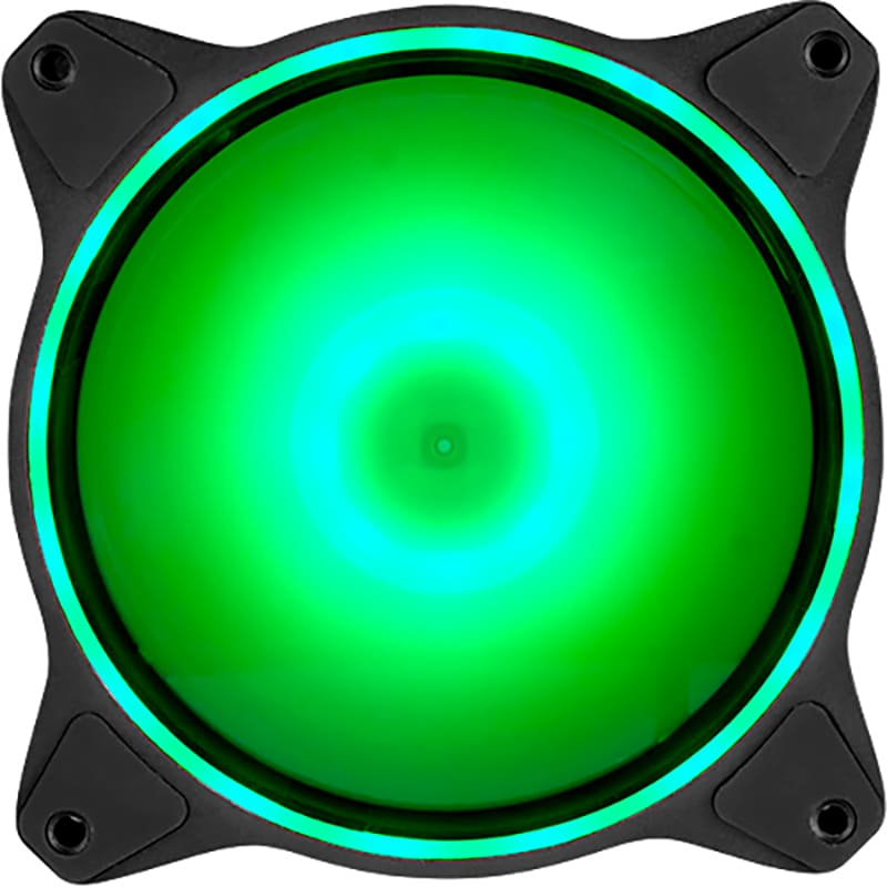 Кулер корпусний CHIEFTEC ZF-1225RGB-R Підшипник гідродинамічний