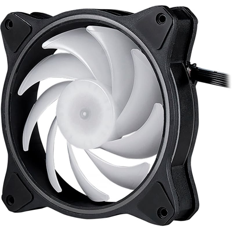 Кулер корпусний CHIEFTEC ZF-1225RGB-R Конструкція системи охолодження кулер