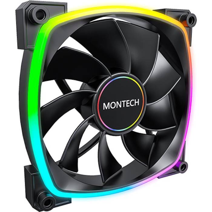 Кулер корпусний MONTECH 140MM RX140 PWM BLACK Призначення для корпусу