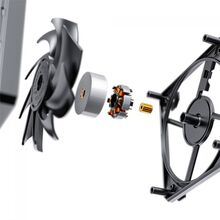 Кулер корпусний MONTECH 120MM METAL 120 PWM