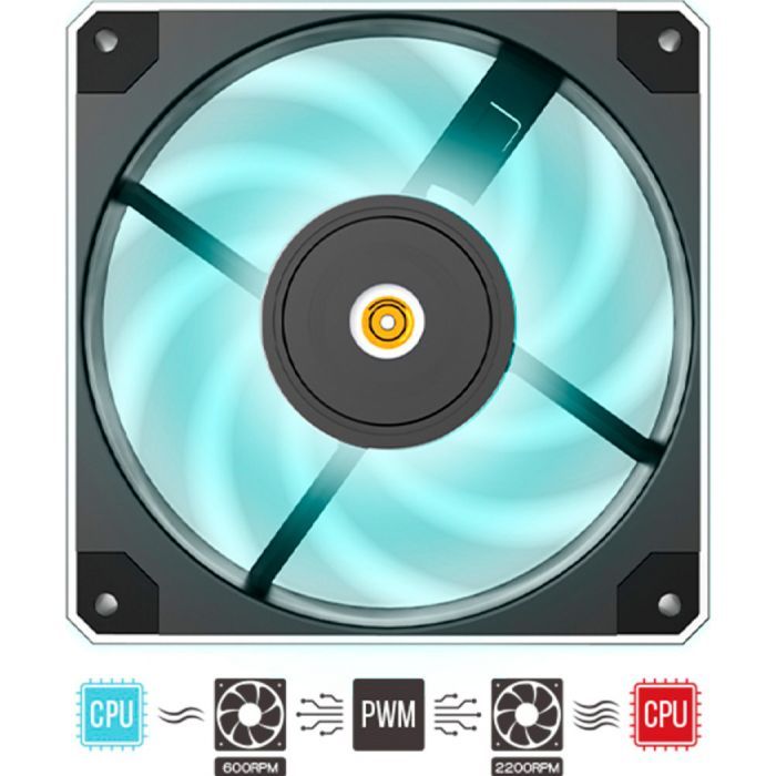 Покупка Кулер корпусний MONTECH 120MM METAL 120 PWM