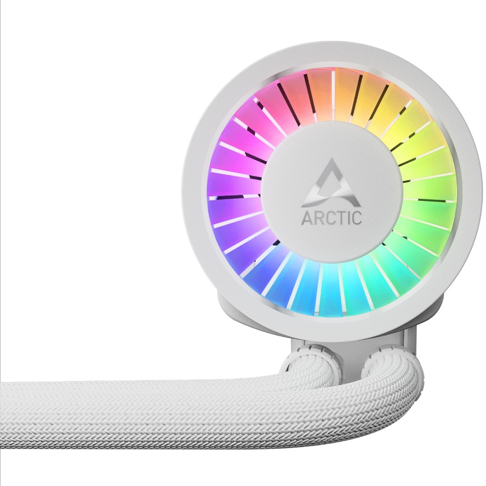 Система водяного охолодження ARCTIC Liquid Freezer III Pro 420 A-RGB White (ACFRE00189A) Для сокета LGA1700