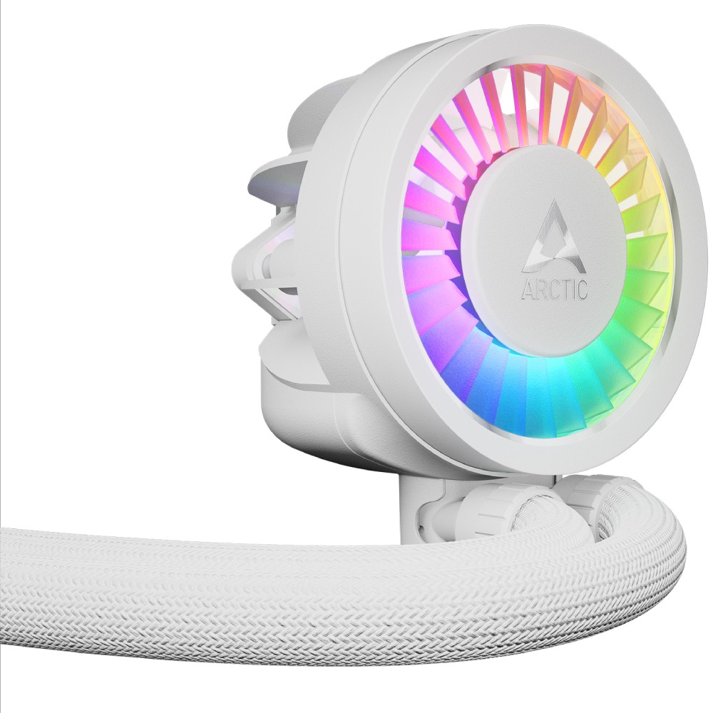 Система водяного охолодження ARCTIC Liquid Freezer III Pro 420 A-RGB White (ACFRE00189A) Для сокета AM4