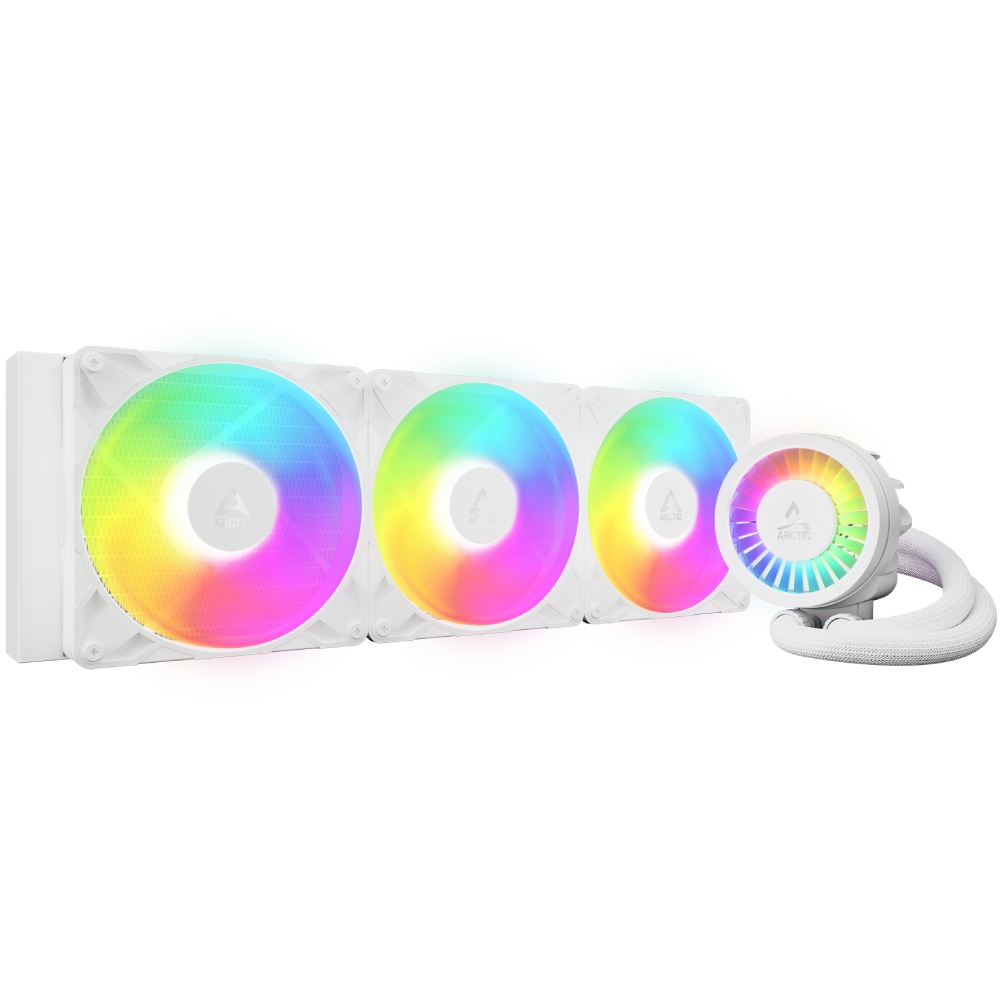 Система водяного охолодження ARCTIC Liquid Freezer III Pro 420 A-RGB White (ACFRE00189A) Система водяного охолодження ARCTIC Liquid Freezer III Pro 420 A-RGB White (ACFRE00189A)