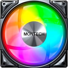 Кулер корпусный MONTECH 120MM METAL PRO 12 ARGB PWM BLACK