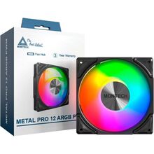 Кулер корпусный MONTECH 120MM METAL PRO 12 ARGB PWM BLACK