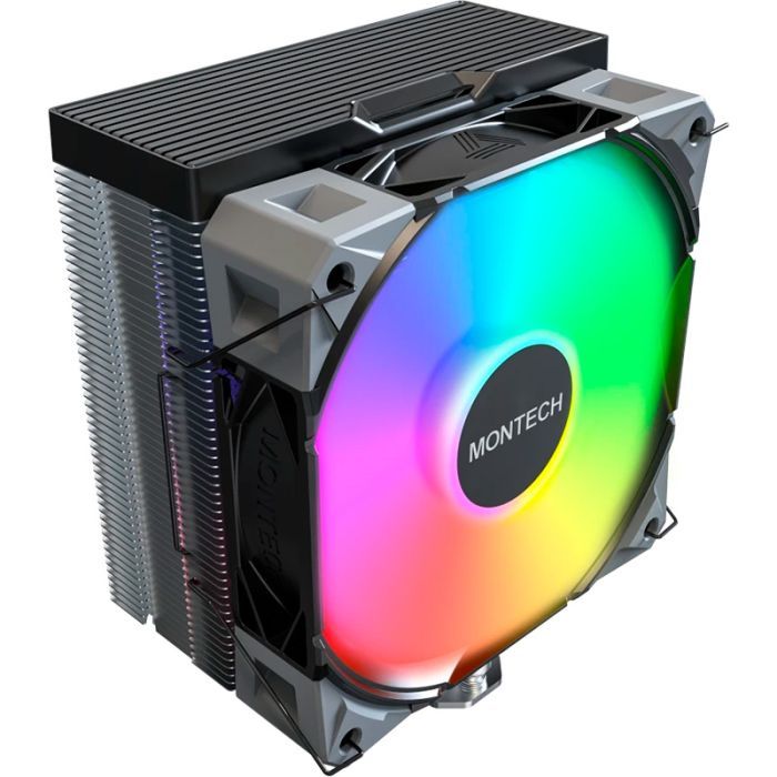 Кулер процесорний MONTECH MULTI SOCKET BLACK NX400 ARGB (B) Призначення для процесора