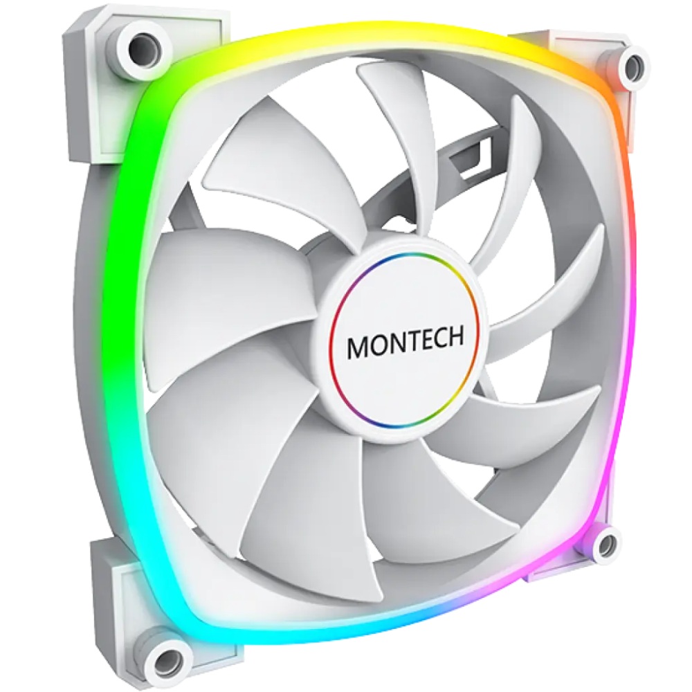 Кулер корпусний MONTECH AX140 PWM WHITE Призначення для корпусу