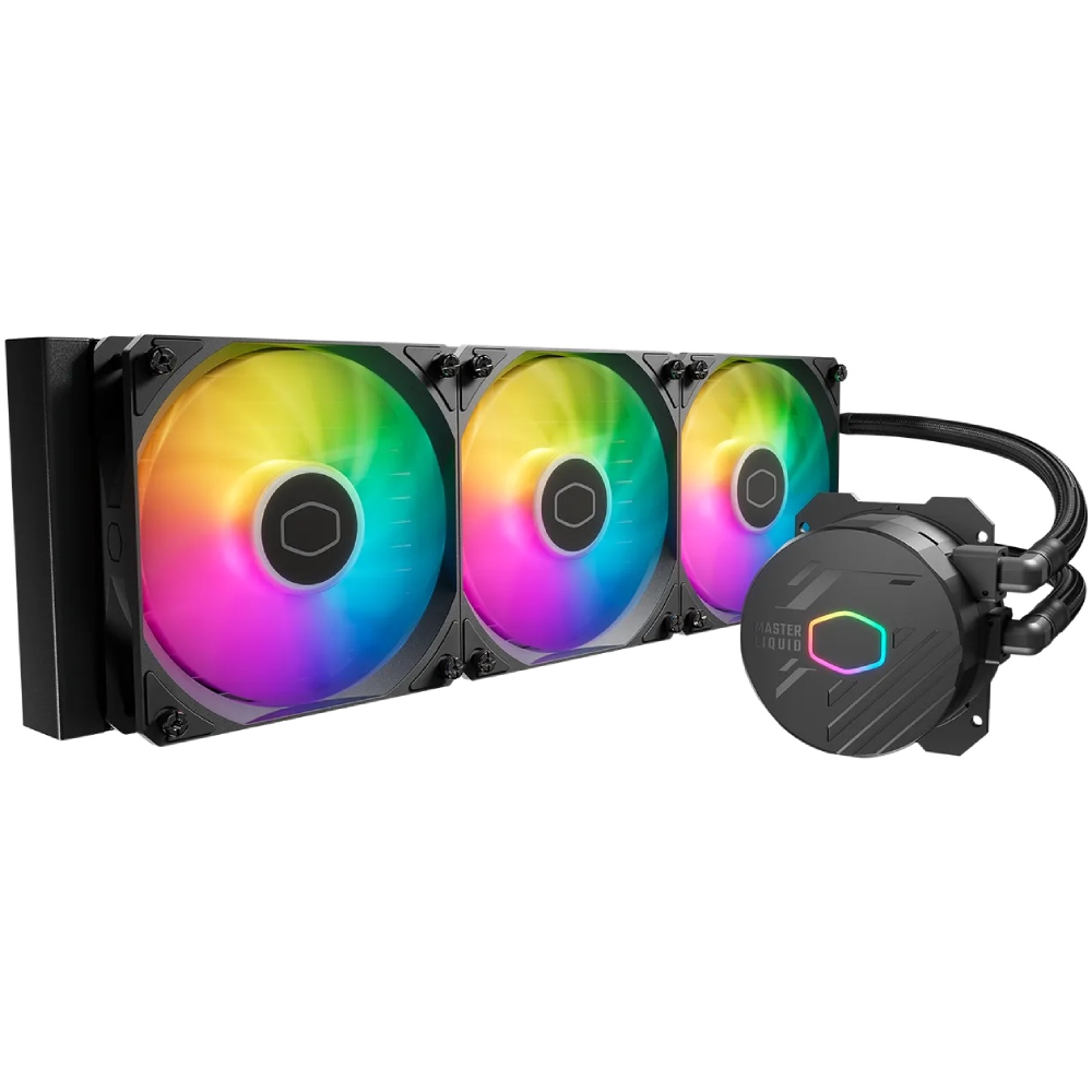 Система водяного охолодження COOLERMASTER MasterLiquid 360L Core ARGB (MLWD36M-A18PZ-R1) Система водяного охолодження COOLERMASTER MasterLiquid 360L Core ARGB (MLWD36M-A18PZ-R1)