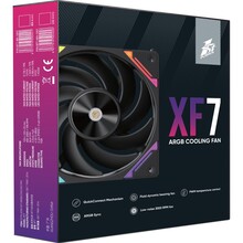 Кулер корпусний 1STPLAYER XF7 Black (XF7-BK-1IN1)