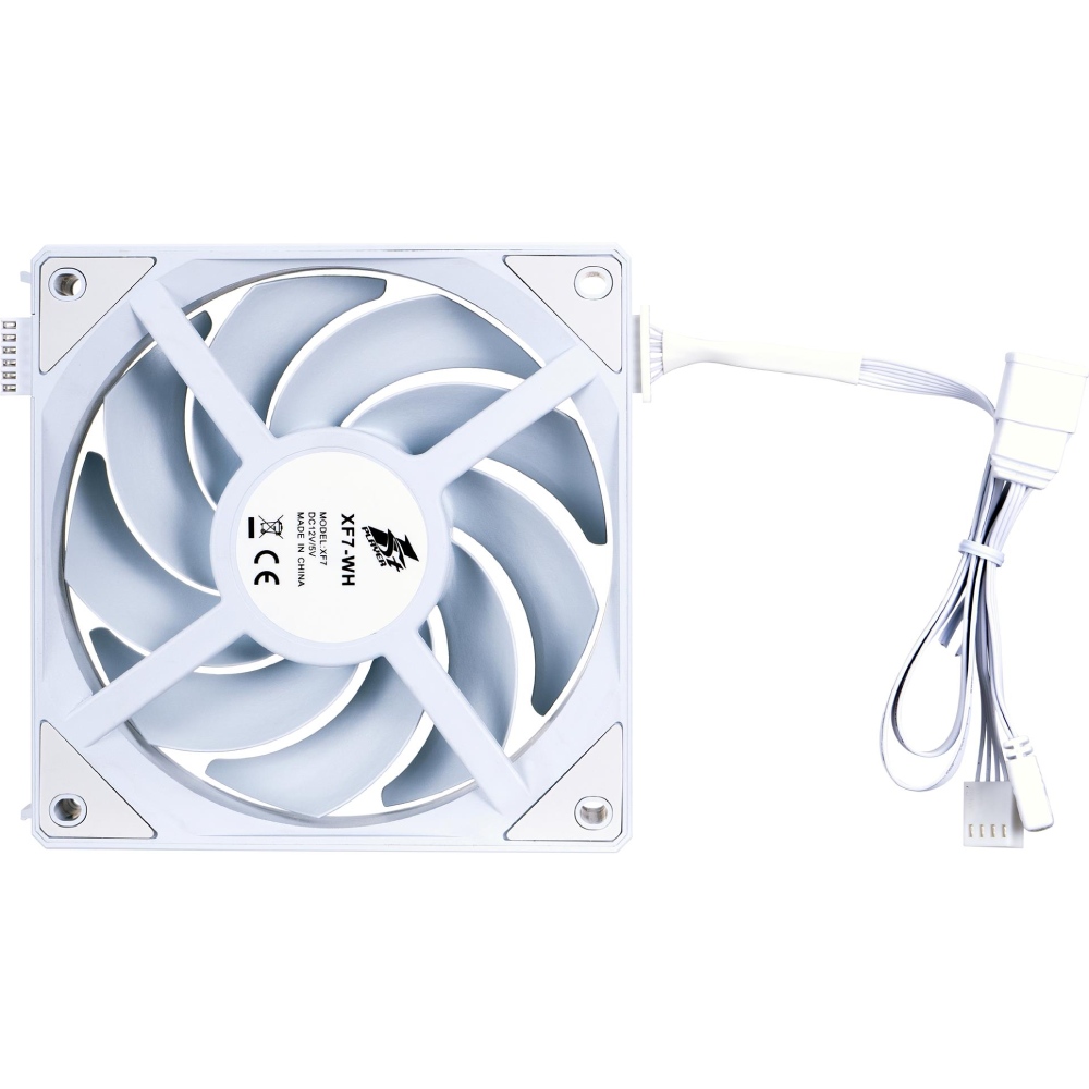 Замовити Кулер корпусний 1STPLAYER XF7 White (XF7-WH-1IN1)