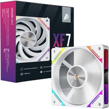 Кулер корпусний 1STPLAYER XF7 White (XF7-WH-1IN1)
