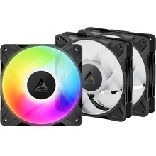 Набір корпусних кулерів ARCTIC P12 Pro A-RGB Black - 3 Pack (ACFAN00310A)