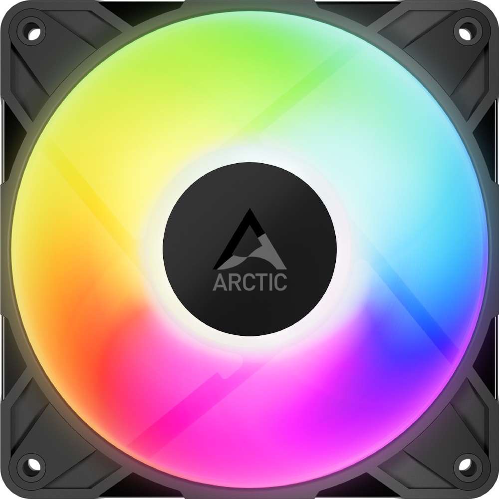 Набір корпусних кулерів ARCTIC P12 Pro A-RGB Black - 3 Pack (ACFAN00310A) Додатково напруга: 12 В; потужність: 3.96 Вт; струм: 0.33 А