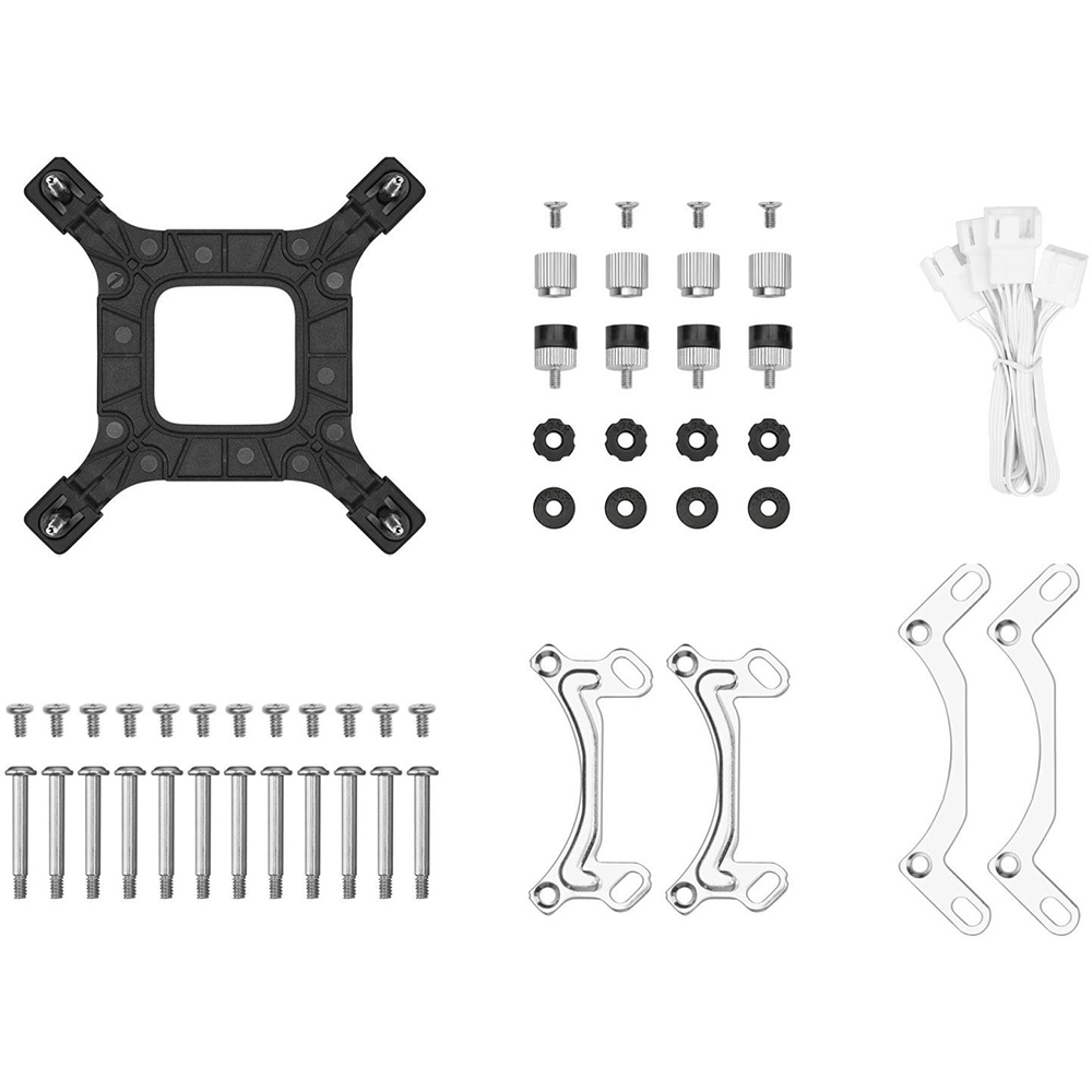 Система водяного охлаждения DEEPCOOL LE360 WH V2 (R-LE360-WHAMMN-G-2) Для сокета LGA1851