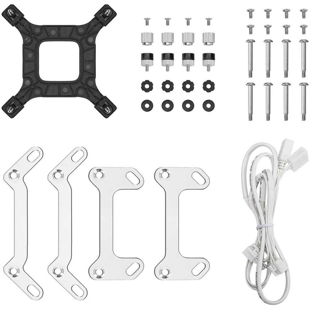 Зовнішній вигляд Система водяного охолодження DEEPCOOL LP360 ARGB White (R-LP360-WHMSMC-G-1)