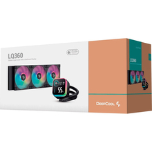 Система водяного охлаждения DEEPCOOL LQ360 Black (R-LQ360-BKLSMW-G-1)