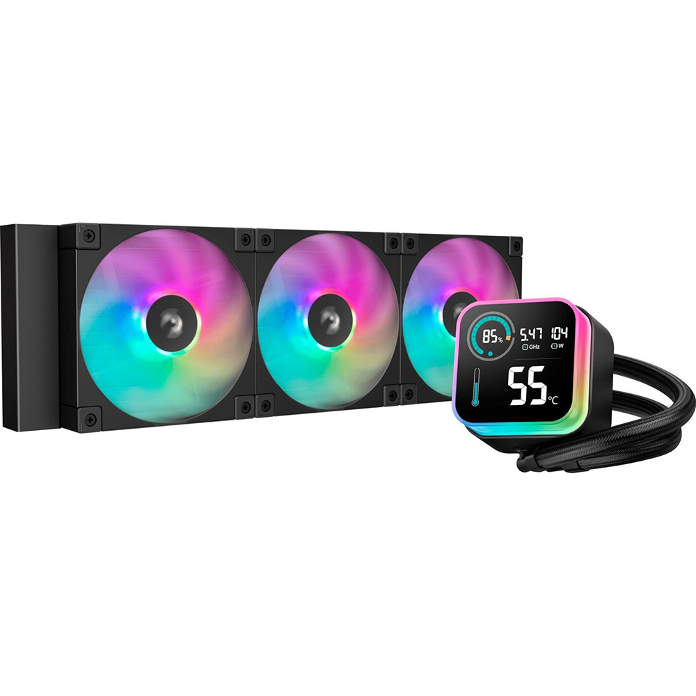 Система водяного охлаждения DEEPCOOL LQ360 Black (R-LQ360-BKLSMW-G-1)
