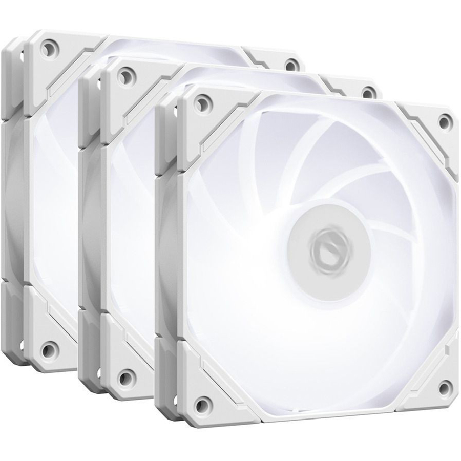 Набор кулеров корпусных ID-COOLING White (TF-12025-Pro SW Trio)