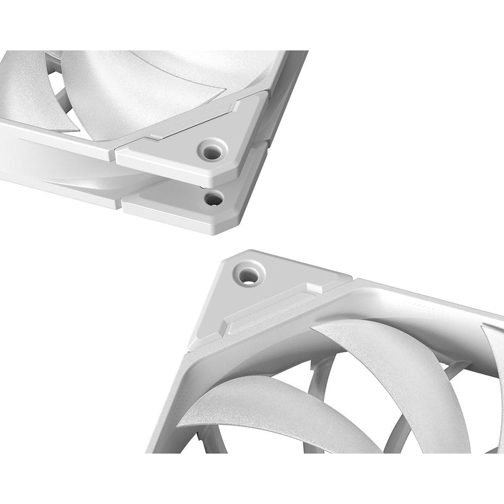 Набор кулеров корпусных ID-COOLING White (TF-12025-Pro SW Trio) Конструкция системы охлаждения кулер