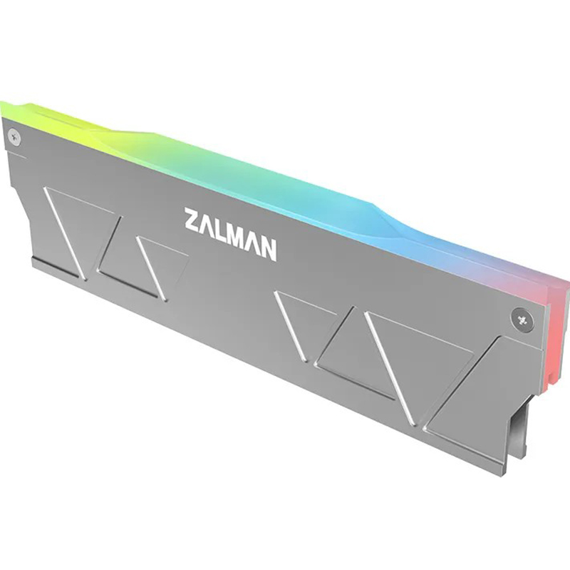 Набір радіаторів для оперативної пам'яті ZALMAN MH10 (ZM-MH10) Додатково підсвічування ARGB (6 LED); сумісний з модулями пам'яті DDR4 та DDR5; підходить для одно- та двосторонніх модулів; комплектація: 2 радіатори; термопрокладки (0.3 мм x 2, 1 мм x 2, 2 мм x 1)