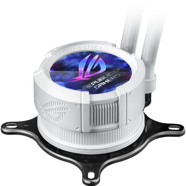 Система водяного охолодження ASUS ROG Strix LC III 360 ARGB LCD White (90RC00W2-M0UAY0) Для сокета AM4