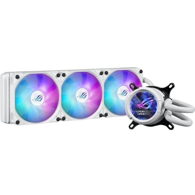Система водяного охолодження ASUS ROG Strix LC III 360 ARGB LCD White (90RC00W2-M0UAY0)